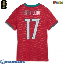 Fotballdrakt Dame Portugal Rafael Leao #17 Hjemmedrakt VM 2026 Kortermet